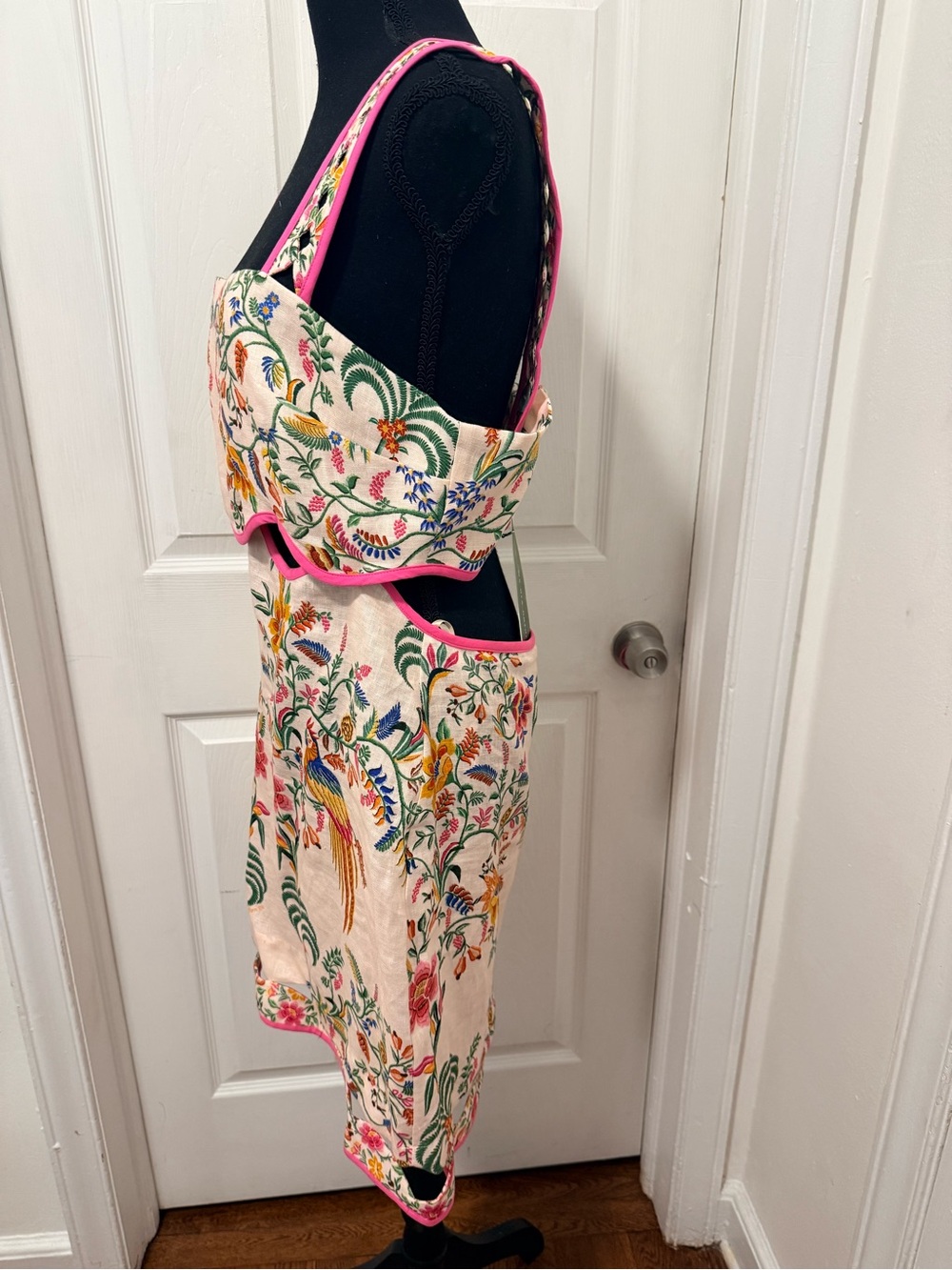 Farm Rio Delicate Forest Mini Dress - Picture 10 of 11
